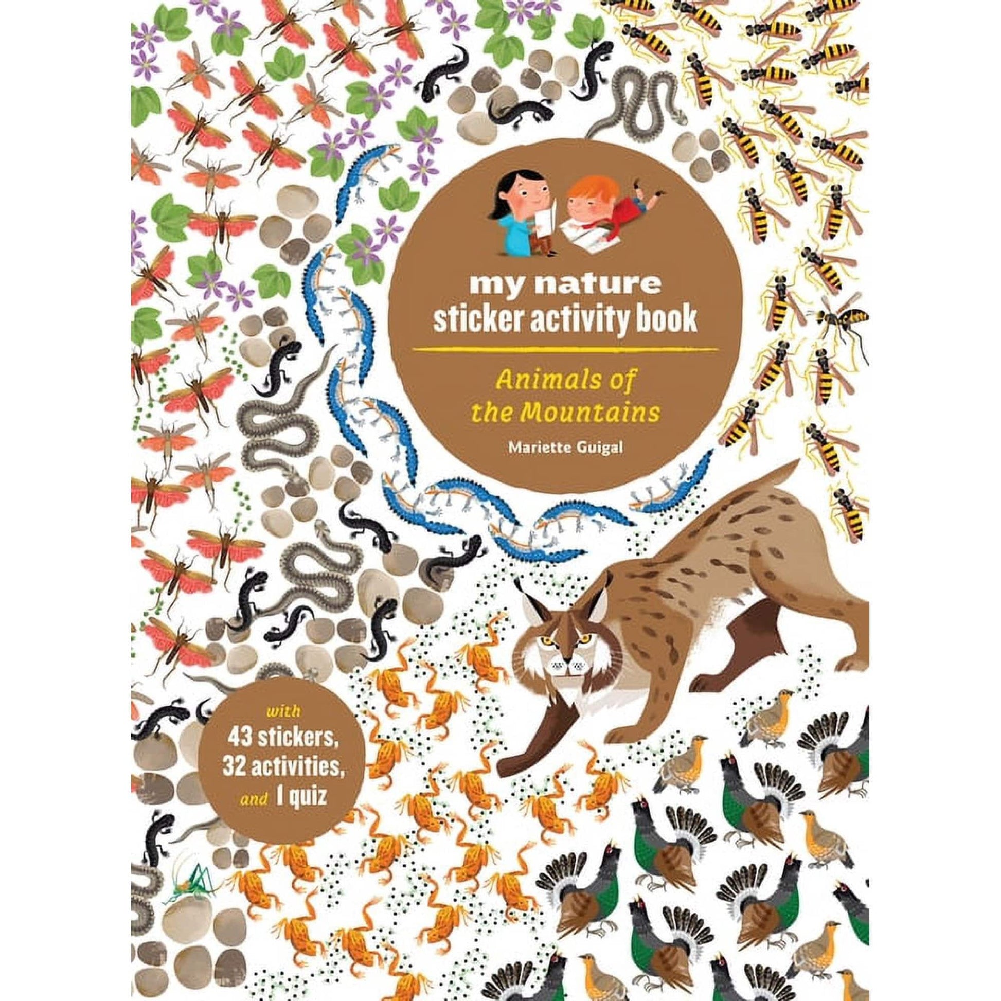 Chronicle Books Activity Books Default Animals of the Mountains: My Nature Sticker Activity Book