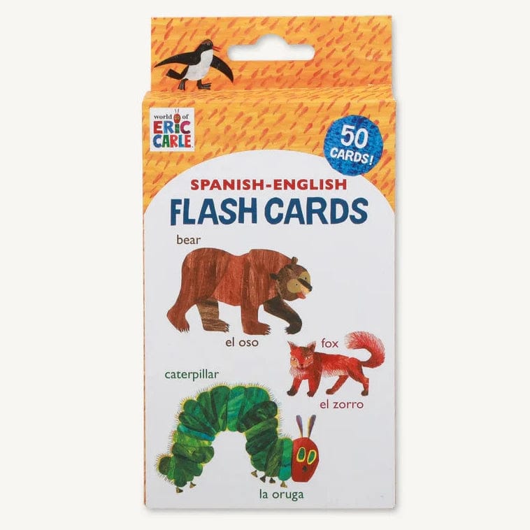 Chronicle Books Flashcards World of Eric Carle Spanish-English Flash Cards