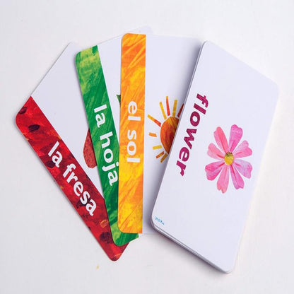 Chronicle Books Flashcards World of Eric Carle Spanish-English Flash Cards