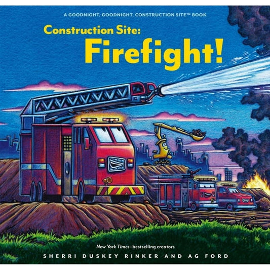 Chronicle Books Hardcover Books Construction Site: Firefight!