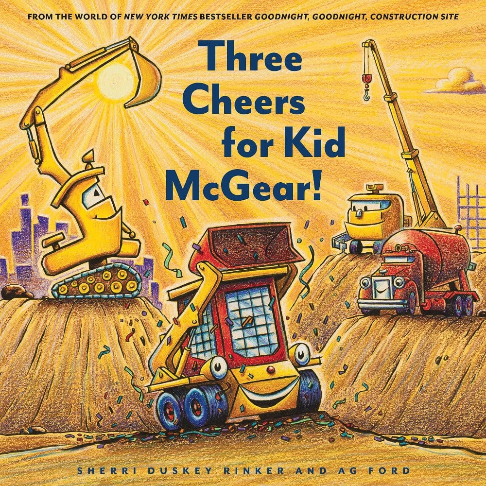 Chronicle Books Hardcover Books Three Cheers for Kid McGear!