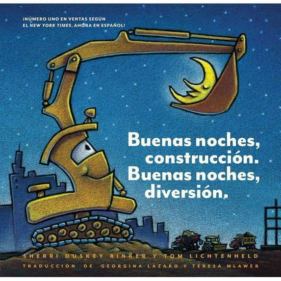 Chronicle Books Spanish Books Buenas noches, construcción. Buenas noches, diversión. (Goodnight, Goodnight, Construction Site Spanish edition)