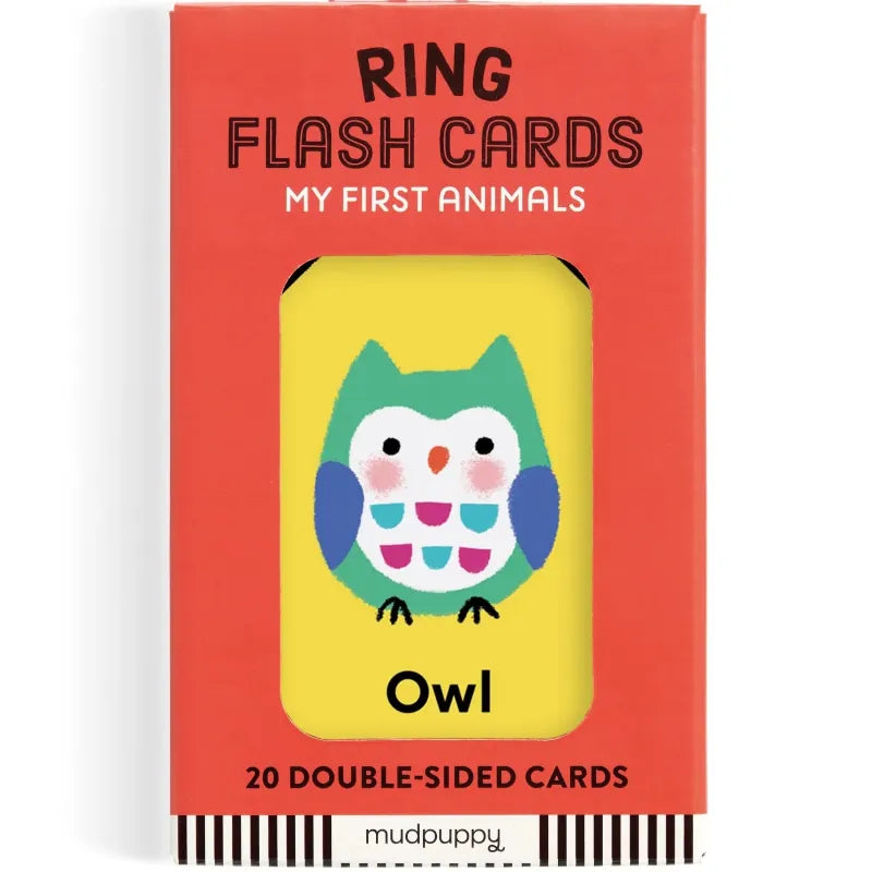 Chronicle Flash Cards My First Animals Ring Flash Cards