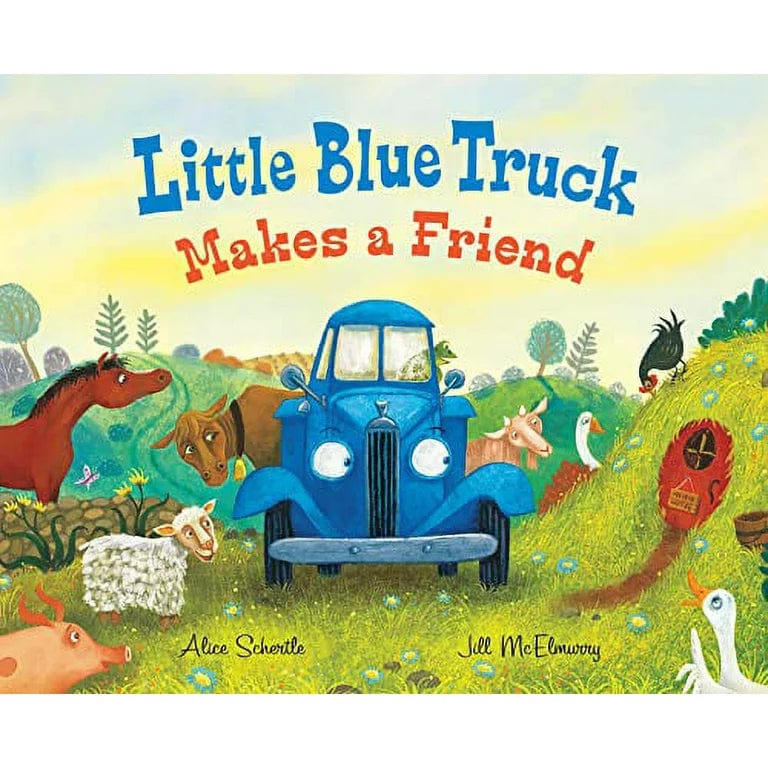 Clarion Books Hardcover Books Default Little Blue Truck Makes a Friend