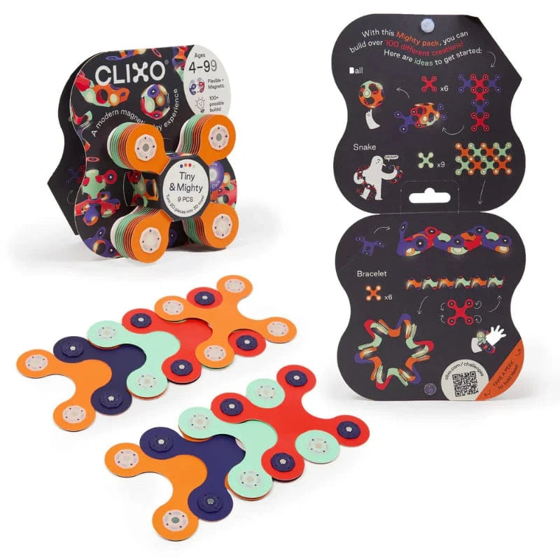 Clixo Magnetic Building Sets Clixo: Tiny & Mighty Magnetic Building Pack - Mars Rovers