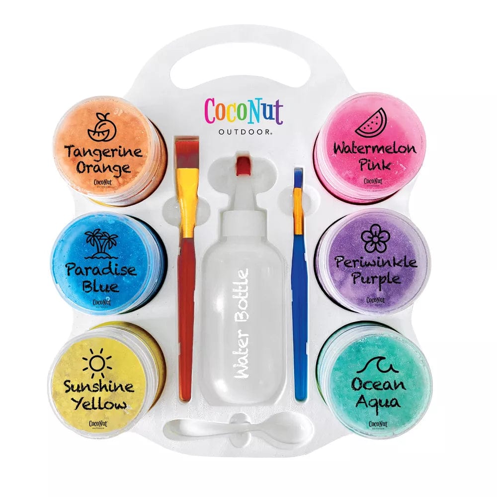 CocoNut Sidewalk Chalk Default DIY Sidewalk Chalk Paint Set (Assorted Colors)