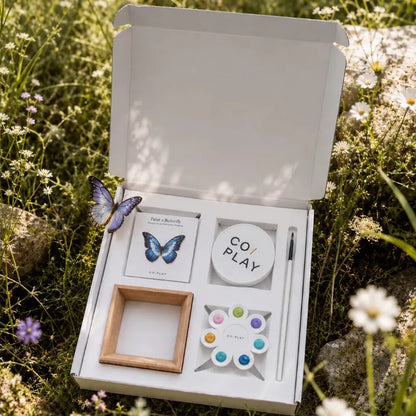 COI Play Coloring & Painting Kits Butterfly Watercolor & Frame Set