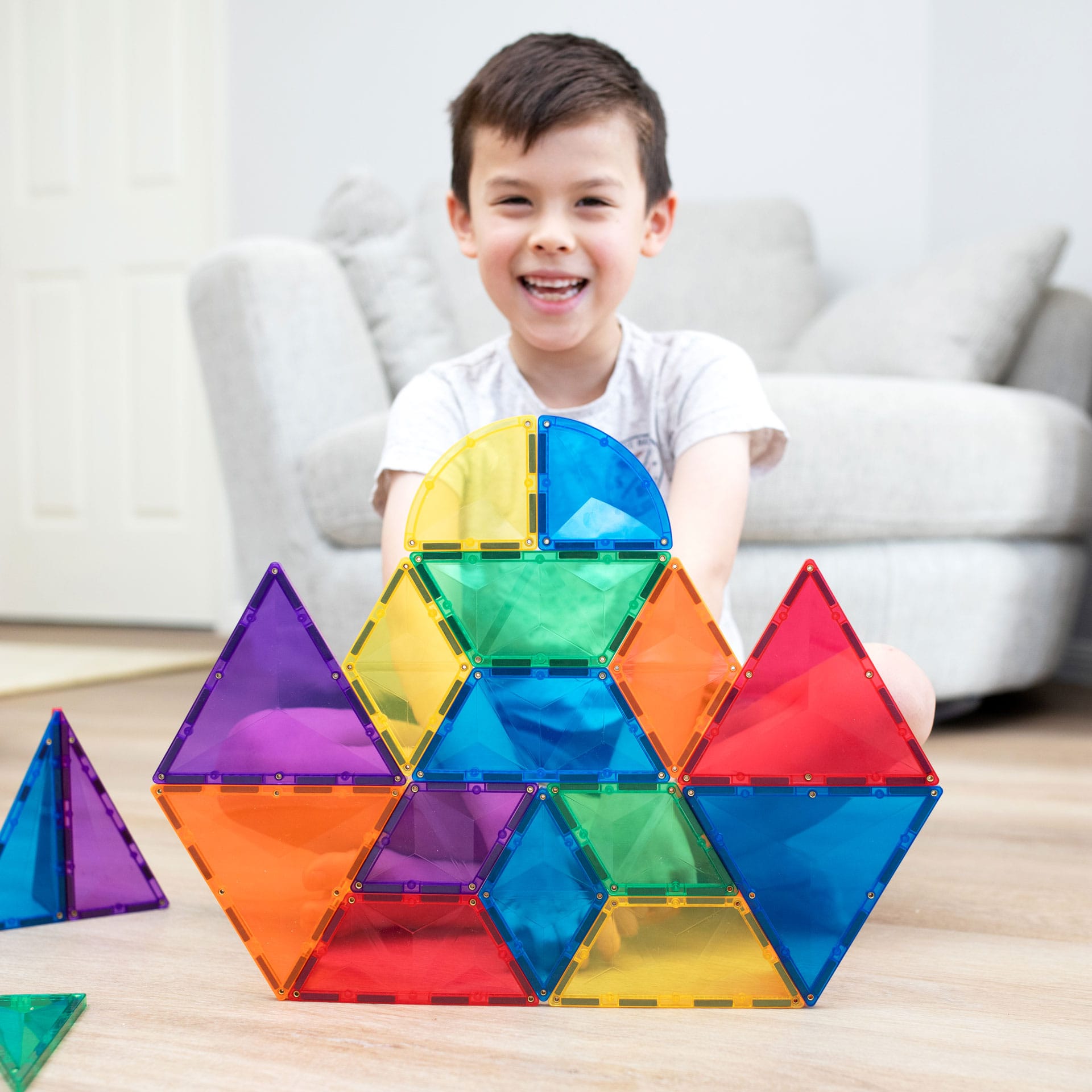 Connetix Magnetic Building Sets Default Connetix Rainbow Shape Expansion Pack 36 Piece Set