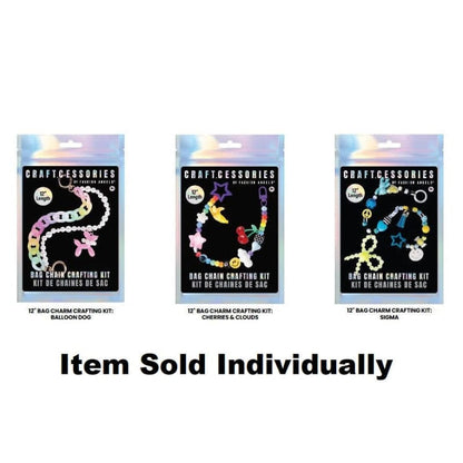 Craft.cessories Art & Craft Activity Kits Bag Chain Crafting Kit (Assorted Styles)