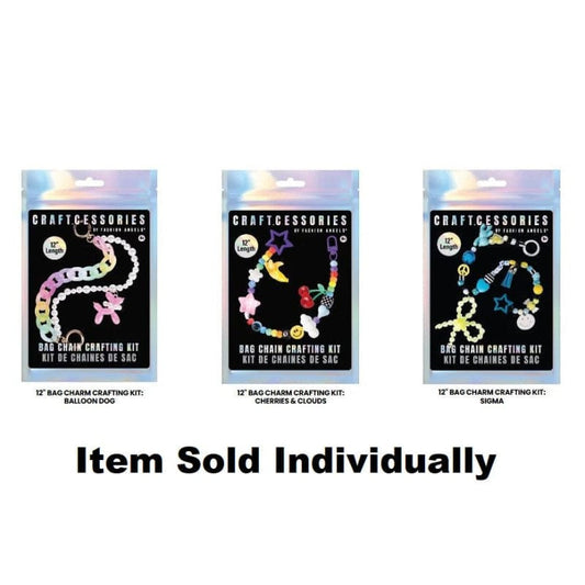 Craft.cessories Art & Craft Activity Kits Bag Chain Crafting Kit (Assorted Styles)