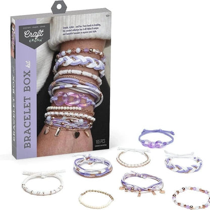 Craft Crush Art & Craft Jewelry Activity Kits Default Craft Crush - Bracelet Box Lilac