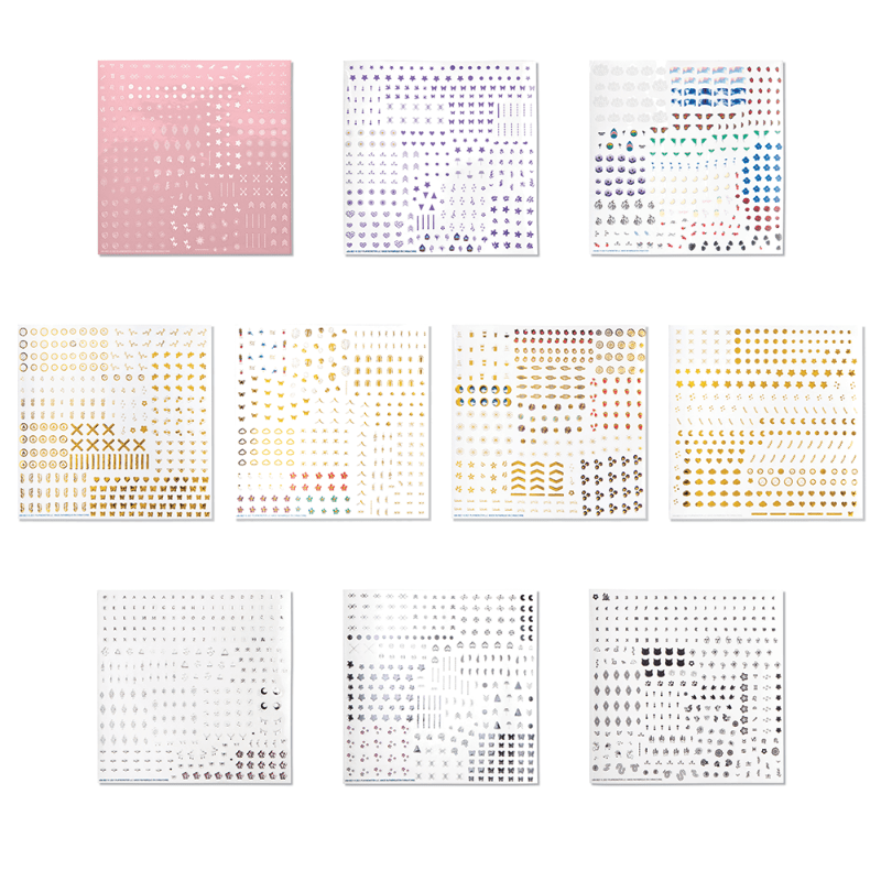 Craft Crush Dress Up Accessories Craft Crush Nail Stickers