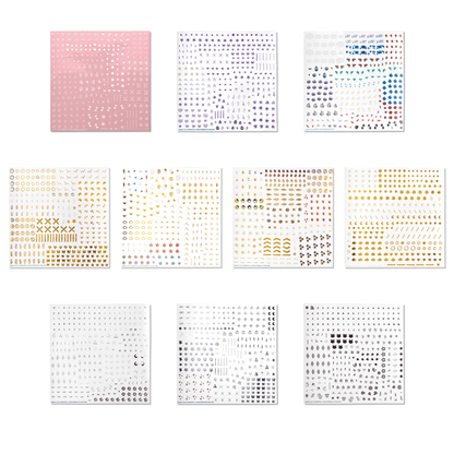 Craft Crush Dress Up Accessories Craft Crush Nail Stickers