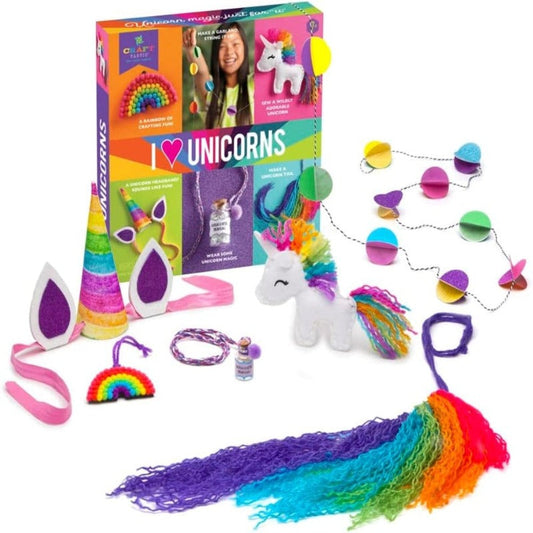 Craft-tastic Art & Craft Activity Kits Craft-tastic - I Heart Unicorns Kit