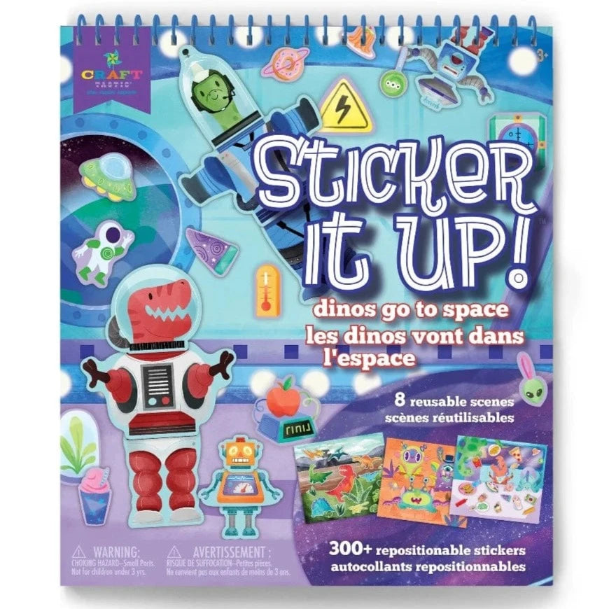 Craft-tastic Sticker Activity Sets Default Sticker It Up! Dinos In Space