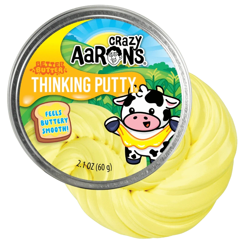 Crazy Aaron's Putty World Putty Better Butter Thinking Putty