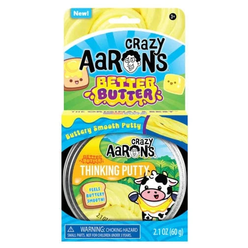 Crazy Aaron's Putty World Putty Better Butter Thinking Putty