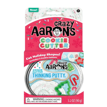 Crazy Aaron's Putty World Putty Default Cookie Cutter Thinking Putty