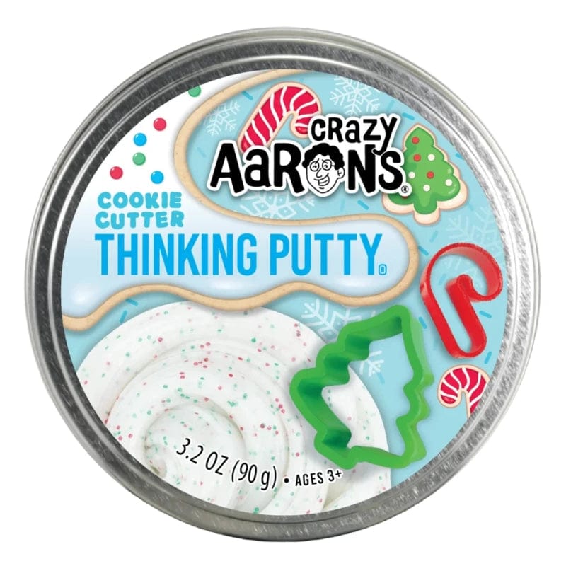 Crazy Aaron's Putty World Putty Default Cookie Cutter Thinking Putty