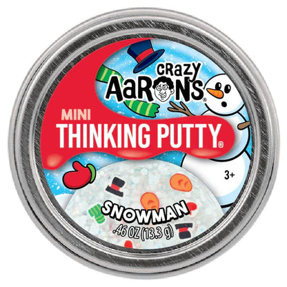 Crazy Aaron's Putty World Putty Default Holiday Mini Tin Thinking Putty 2024 (Assorted Styles)