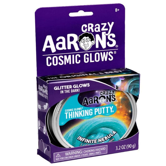 Crazy Aaron's Putty World Putty Default Infinite Nebula Cosmic Glow Thinking Putty