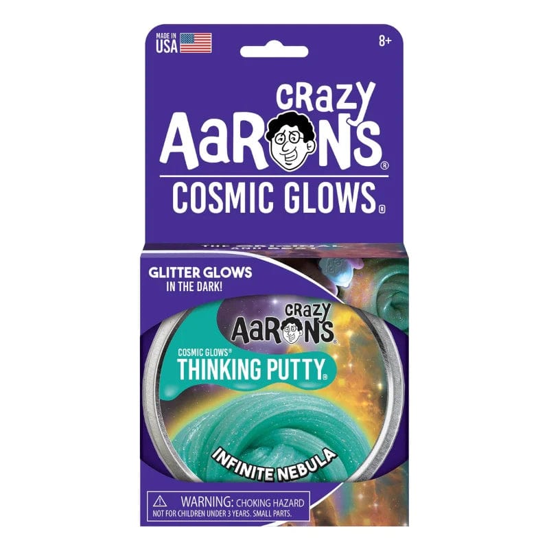 Crazy Aaron's Putty World Putty Default Infinite Nebula Cosmic Glow Thinking Putty