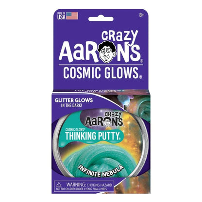 Crazy Aaron's Putty World Putty Default Infinite Nebula Cosmic Glow Thinking Putty