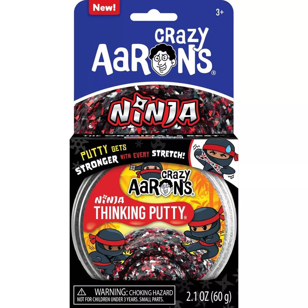 Crazy Aaron's Putty World Putty Default Ninja Thinking Putty