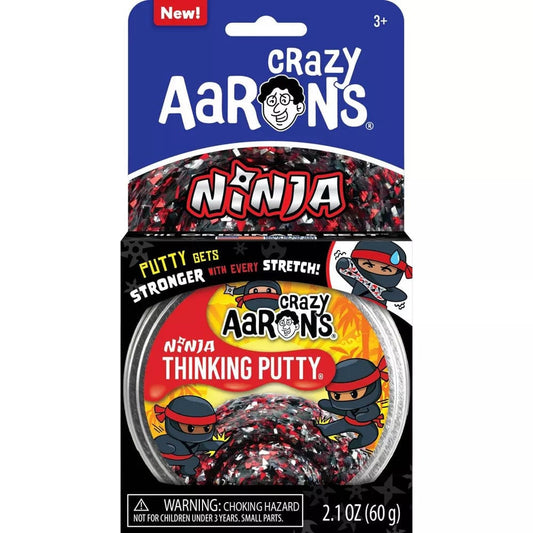 Crazy Aaron's Putty World Putty Default Ninja Thinking Putty