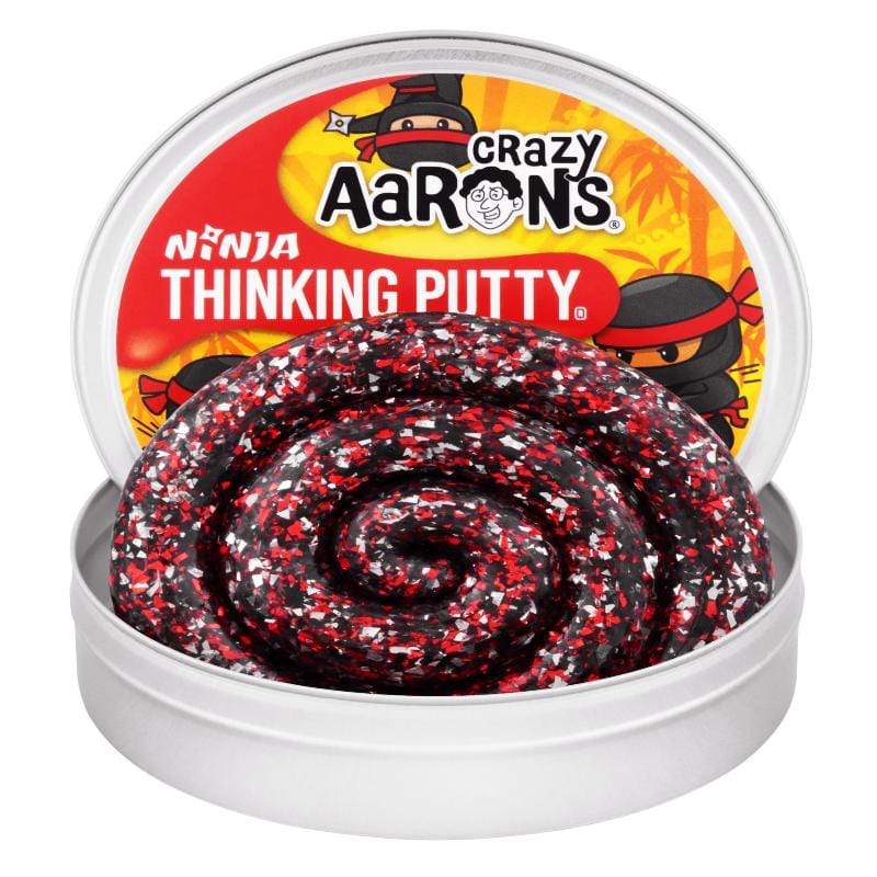 Crazy Aaron's Putty World Putty Default Ninja Thinking Putty