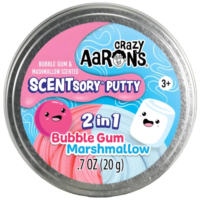 Crazy Aaron's Putty World Putty Default SCENTsory Thinking Putty - Bubblegum/Marshmallow