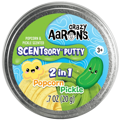 Crazy Aaron's Putty World Putty Default SCENTsory  Thinking Putty - Popcorn/Pickle