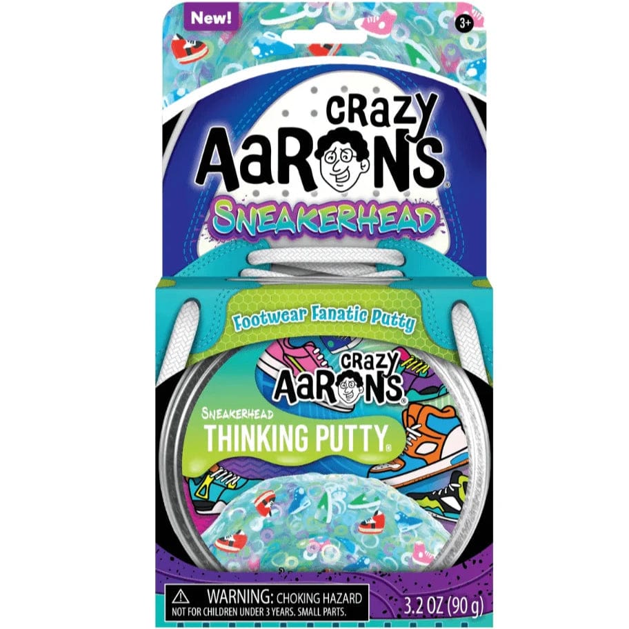 Crazy Aaron's Putty World Putty Default Sneaker Head Thinking Putty