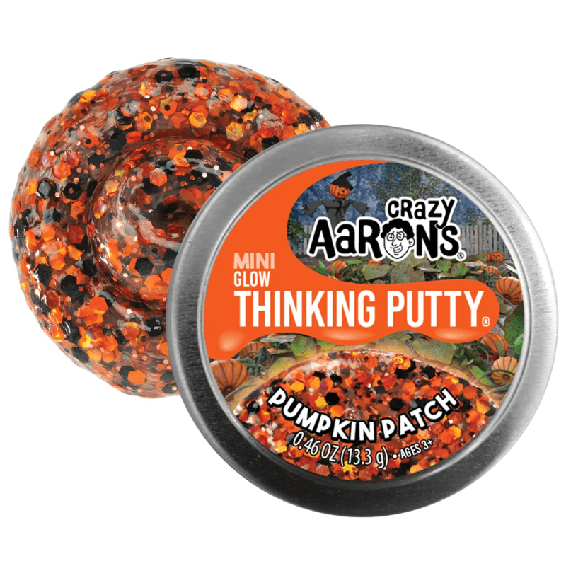 Crazy Aaron's Putty World Putty Default Trick or Treat Mini Thinking Putty Tins (Assorted Styles)