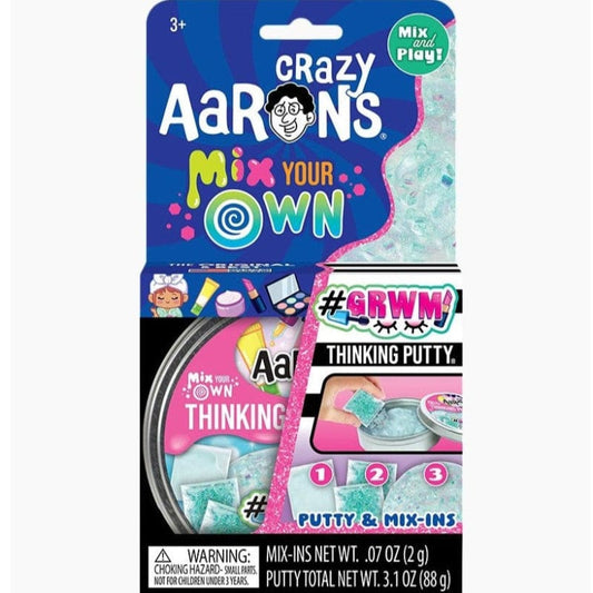Crazy Aaron's Putty World Putty GRWM Mix It Thinking Putty