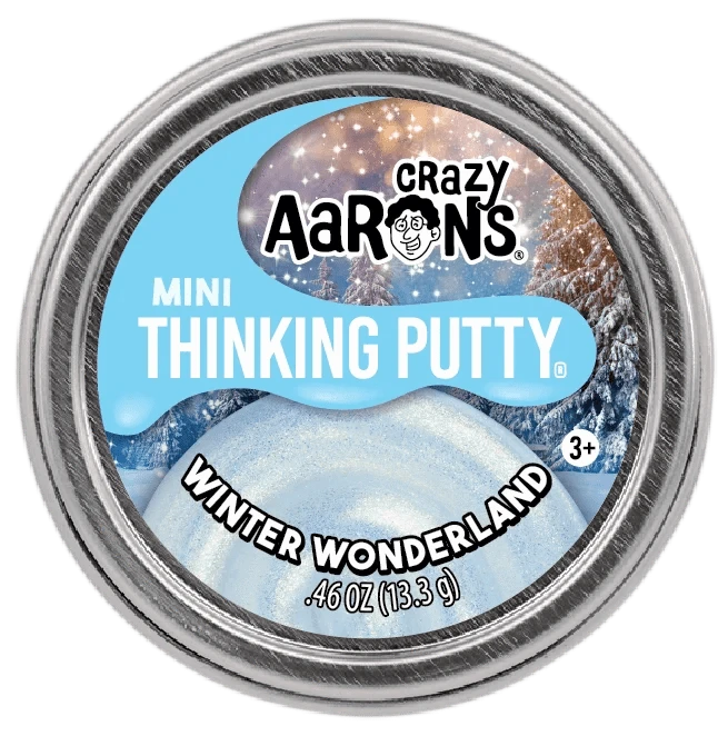 Crazy Aaron's Putty World Putty Holiday 2025 Mini Tin Thinking Putty (Assorted Styles)