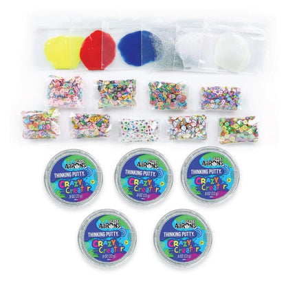 Crazy Aaron's Putty World Putty HOLIDAY Crazy Creator Thinking Putty Kit