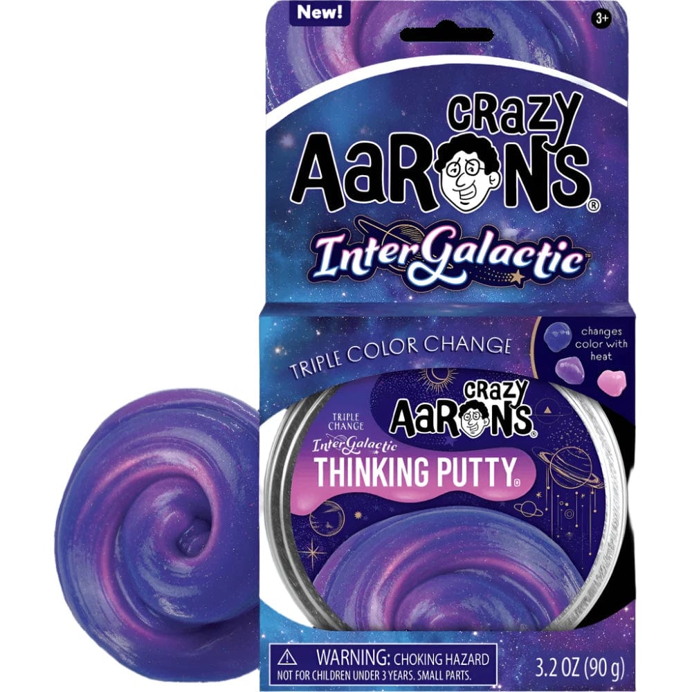 Crazy Aaron's Putty World Putty Intergalactic  - Triple Color Change Thinking Putty