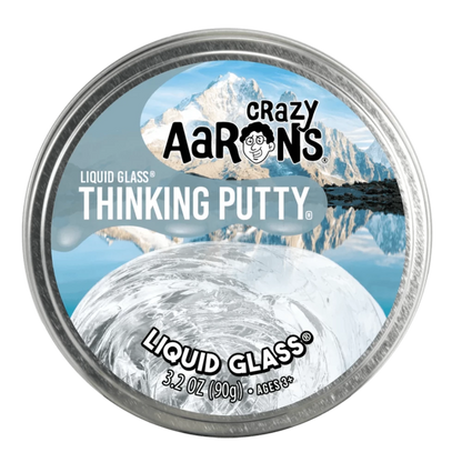 Crazy Aaron's Putty World Putty Liquid Glass - Crystal Clear Thinking Putty