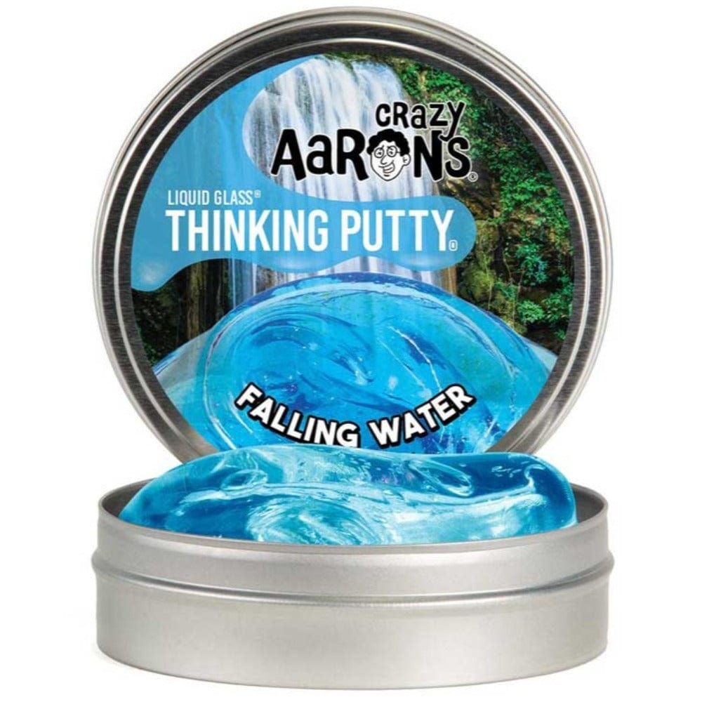 Crazy Aaron's Putty World Putty Liquid Glass - Falling Water Thinking Putty