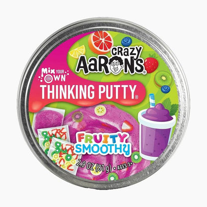 Crazy Aaron's Putty World Putty Mix Your Own Fruity Smoothy Thinking Putty
