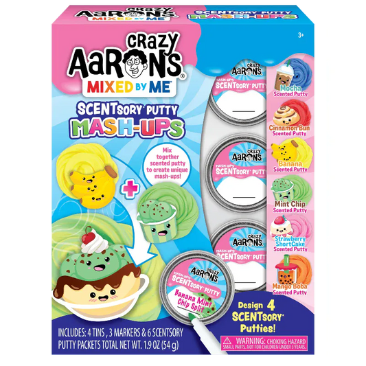 Crazy Aaron's Putty World Putty Mixed By Me ScentSory Thinking Putty Mash-Ups