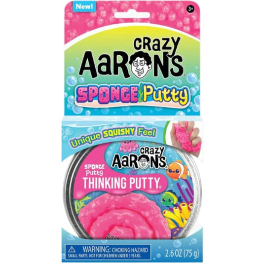 Crazy Aaron's Putty World Putty Sponge Thinking Putty