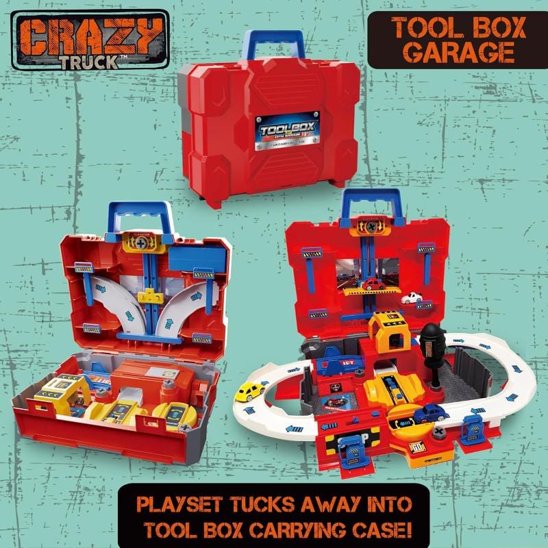 Crazy Truck Vehicle Playsets Default Tool Box Garage