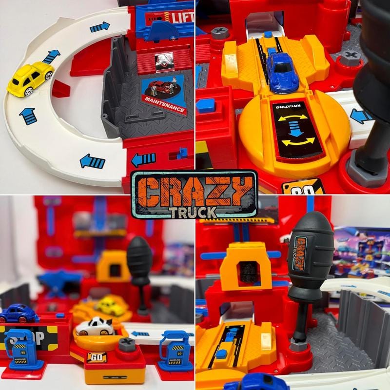 Crazy Truck Vehicle Playsets Default Tool Box Garage