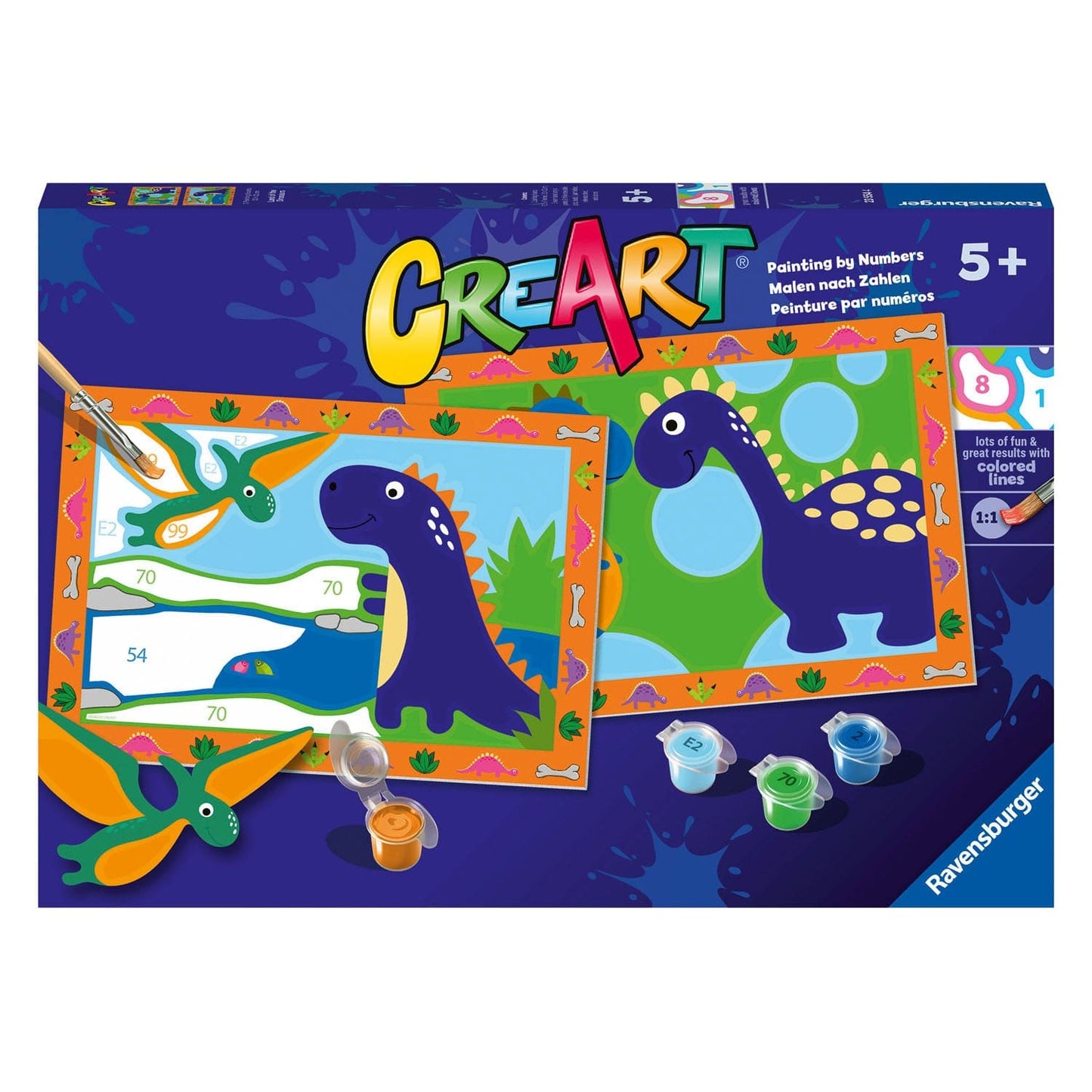 CreArt Coloring & Painting Kits Default CreArt: Land of the Dinosaurs