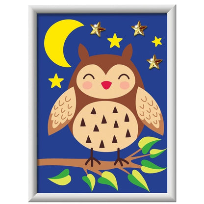 CreArt Coloring & Painting Kits Default CreArt: Paint by Number Cute Owl