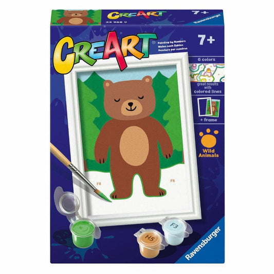 CreArt Coloring & Painting Kits Default CreArt: Paint by Number Wild Bear