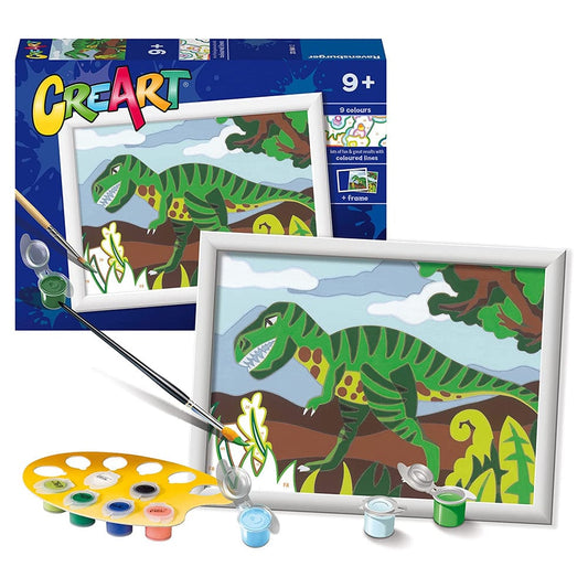 CreArt Coloring & Painting Kits Default CreArt: Roaming Dinosaur Paint by Number
