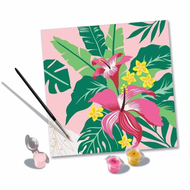 CreArt Coloring & Painting Kits Default CreArt - Tropical Plants